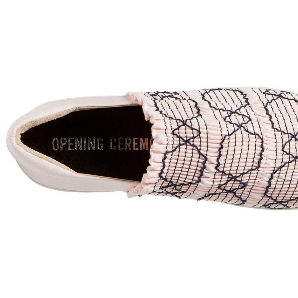 OPENING CEREMONY New Flats Designer Slip-On Platform Sneakers NIB Women's 9 /41 - Picture 7 of 16